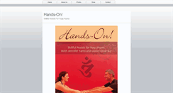 Desktop Screenshot of handsonassists.yogaofenergyflow.com