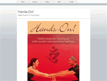 Tablet Screenshot of handsonassists.yogaofenergyflow.com